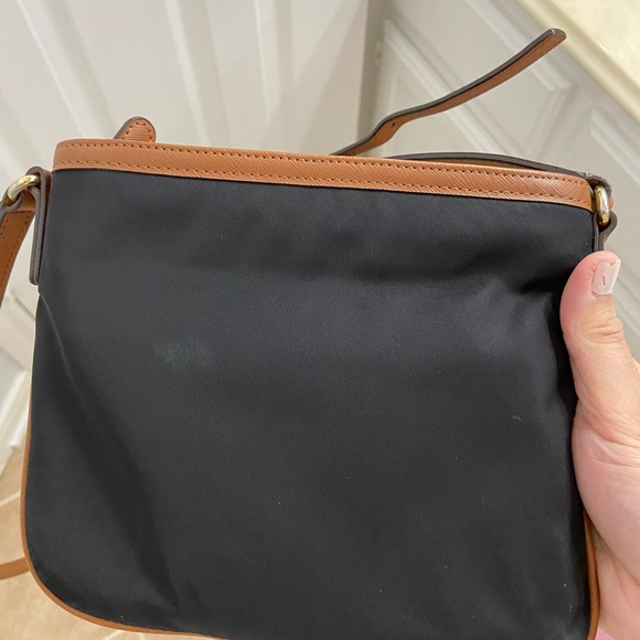 Like new, Michael Kors, Canvas crossbody, 9” x 7” - Picture 4 of 4